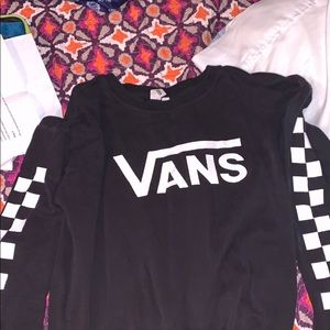 Black vans sweater